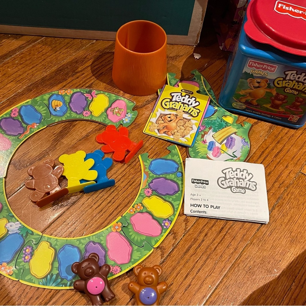 Fisher-Price Teddy Grahams Game - strategy and colors 2002